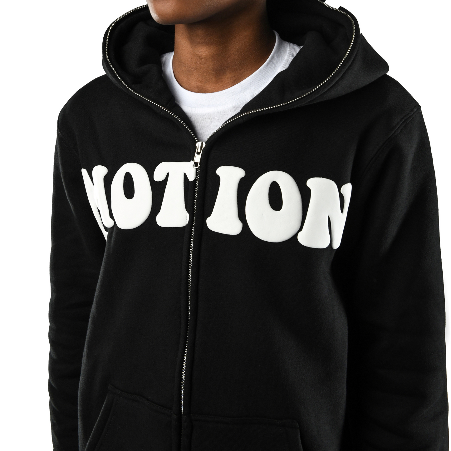 Puff Motion Heavyweight Full Zip Hoodie – Unisex 3D Streetwear by That Motion Brand