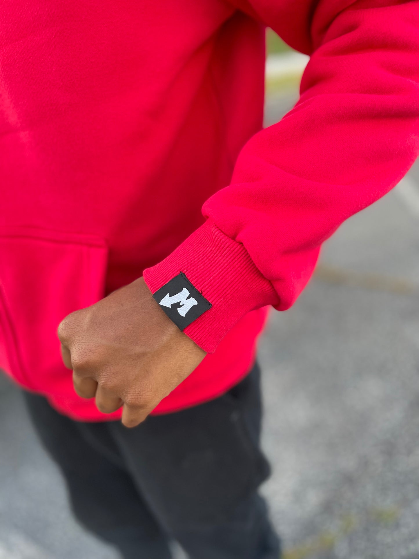 Red Puff Motion Full Zip