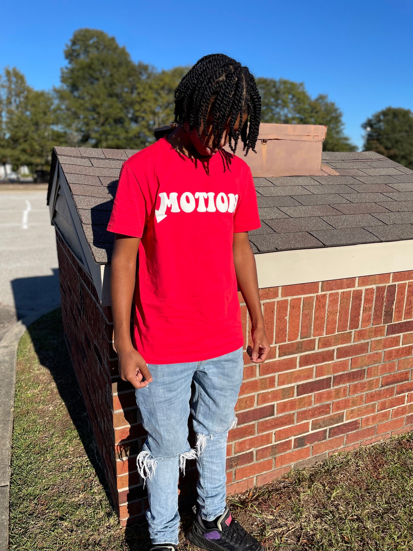 Red Motion Tee