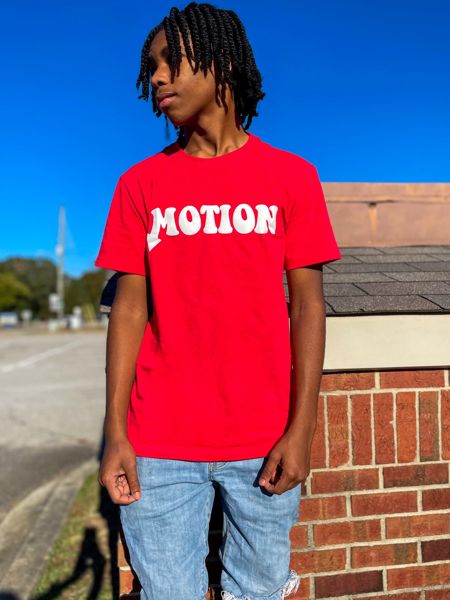 Red Motion Tee